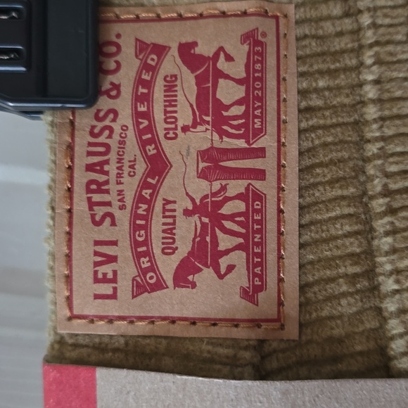 LEVIS BRAND WOMEN'S BROWN CORDUROY 314 SHAPING STRAIGHT PANTS SIZE 28x30 - Picture 7 of 16